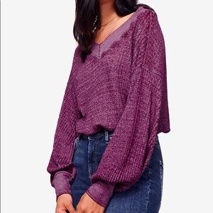 Free people southside thermal top